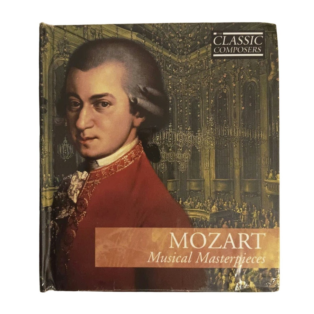 Mozart Musical Masterpieces Classic Composers No. 3 CD + Book